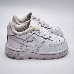 Nike Force 1 LE White/White (DH2926 111) Toddler Size‎ 4C Shoes Sneakers